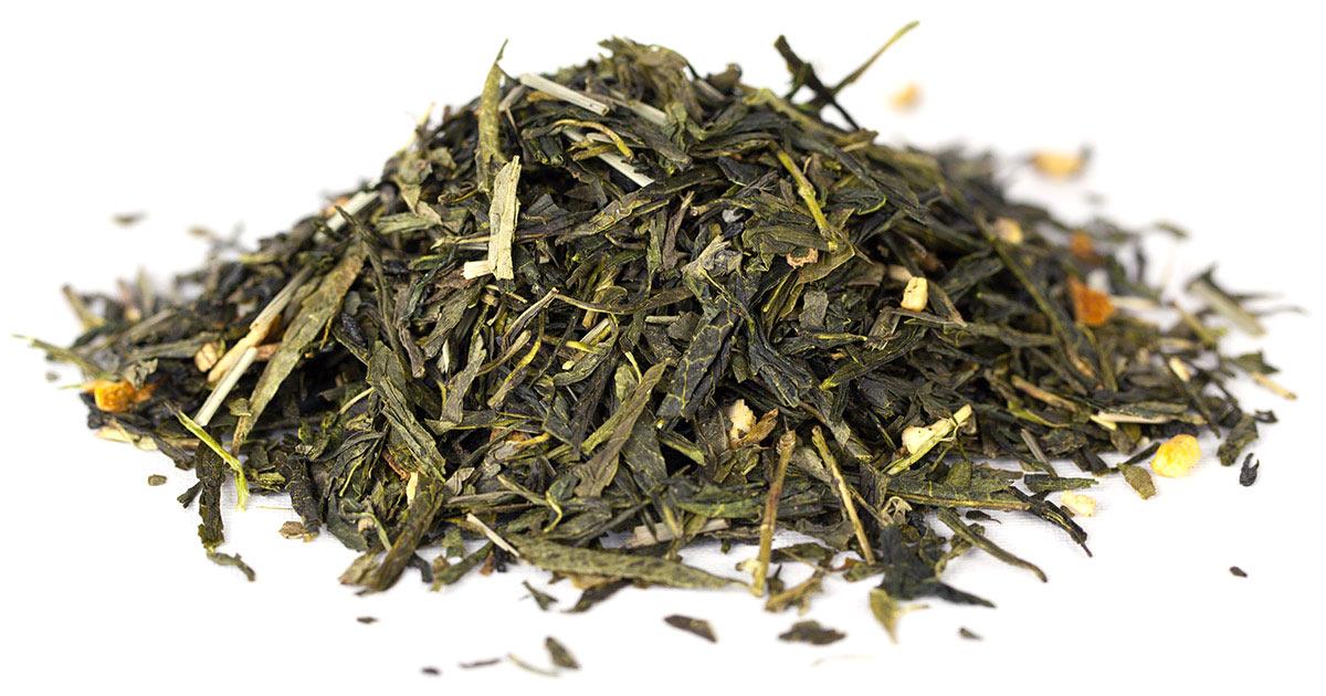 Чай Gutenberg зелёный ароматизированный "С имбирём и лимоном"