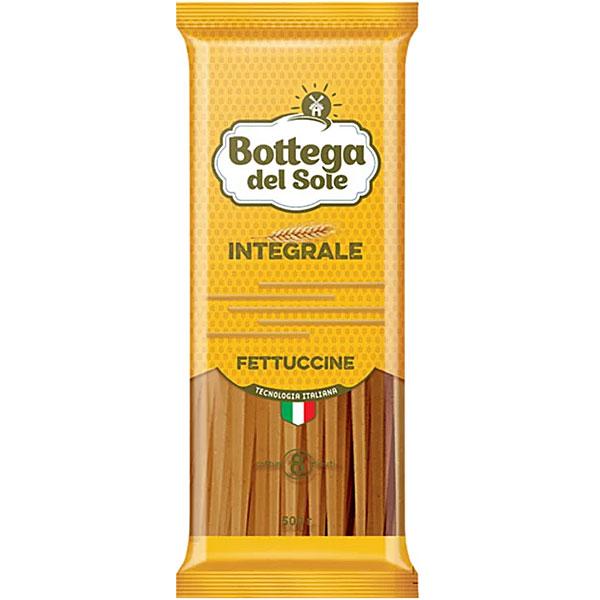 «Bottega del Sole», макаронные изделия «Фетучини», цельнозерновые, 500 г