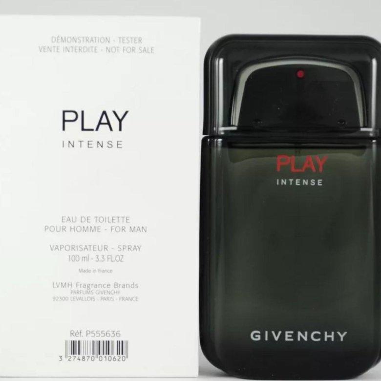 GIVENCHY PLAY INTENSE 50ML EDT MEN TESTER