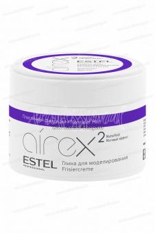 Глина для моделирования волос с матовым эффектом Пластичная фиксация AIREX (65 мл)