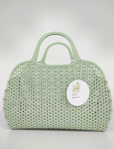 Многоцелевой пластиковый зеленый цвет пляжная сумка КМЗ-02
