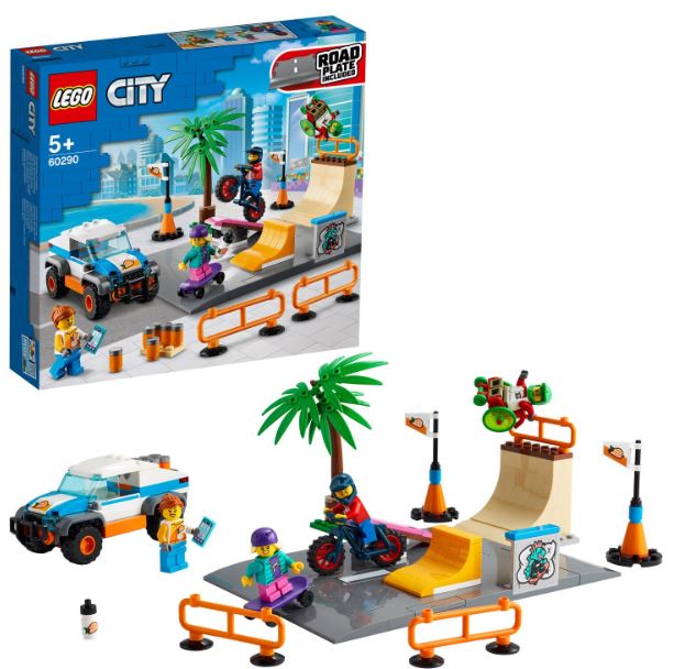 Конструктор LEGO My City Скейт-парк 60290