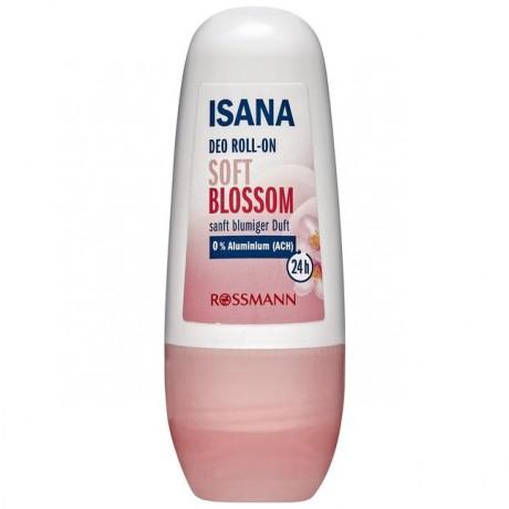 ISANA Deo Roll-on Soft Blossom Шариковый дезодорант Нежный цветок без алюминия 50 г