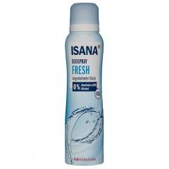 ISANA Deodorant spray Fresh Дезодорант Спрей Ощущение свежести долгая защита, 150 мл