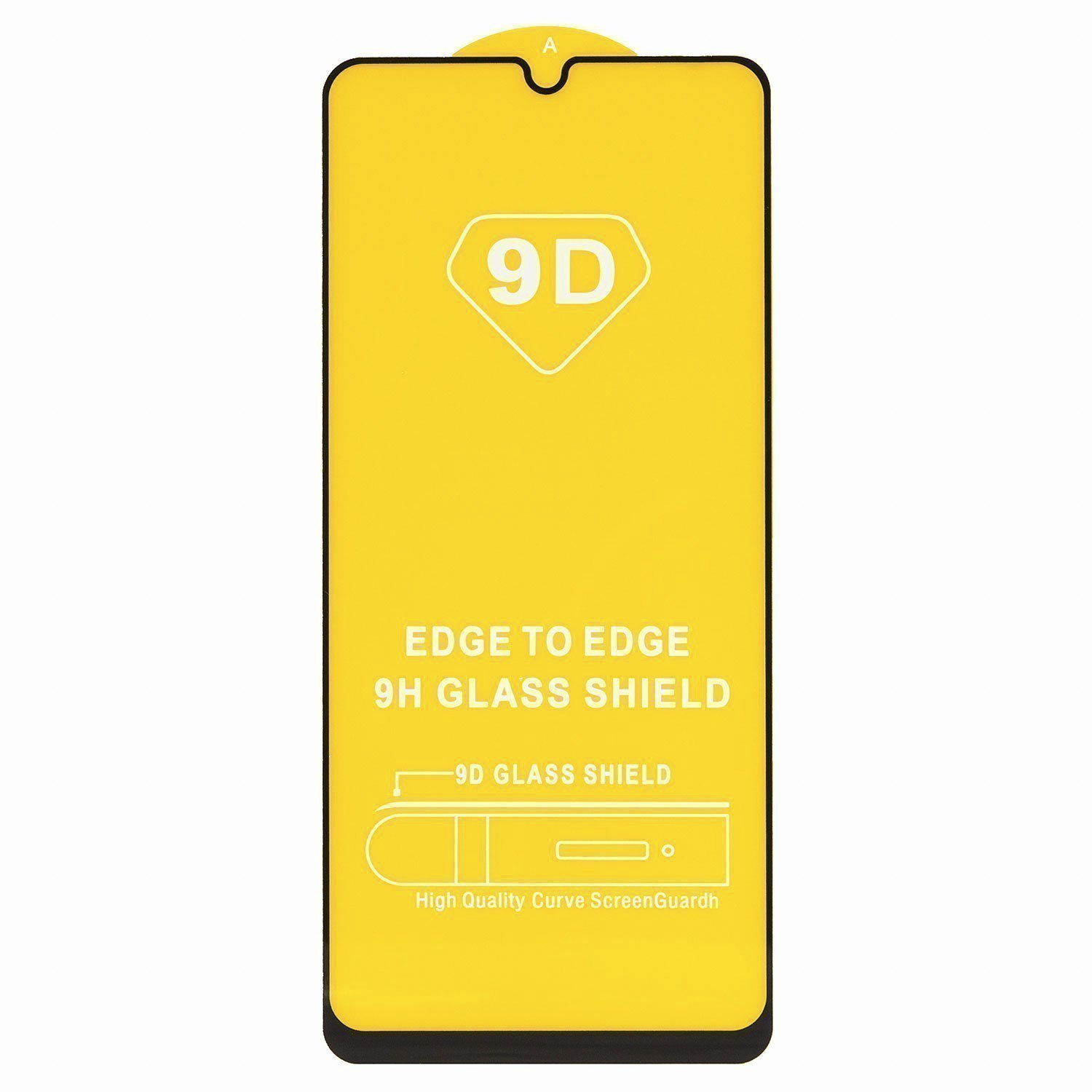 Защитное стекло Full Glue 2,5D для "Samsung SM-A325 Galaxy A32 4G" (тех.уп.) (20) (black)