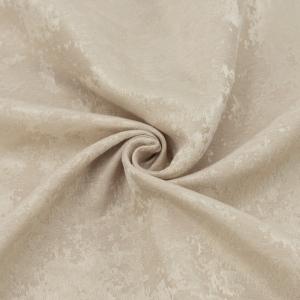 Маломеры портьерная ткань 150 см Мрамор 23 цвет кремовый 1 м
