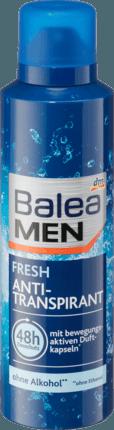 Balea MEN Deo Spray Fresh свежий аромат Дезодорант-спрей, 200 мл