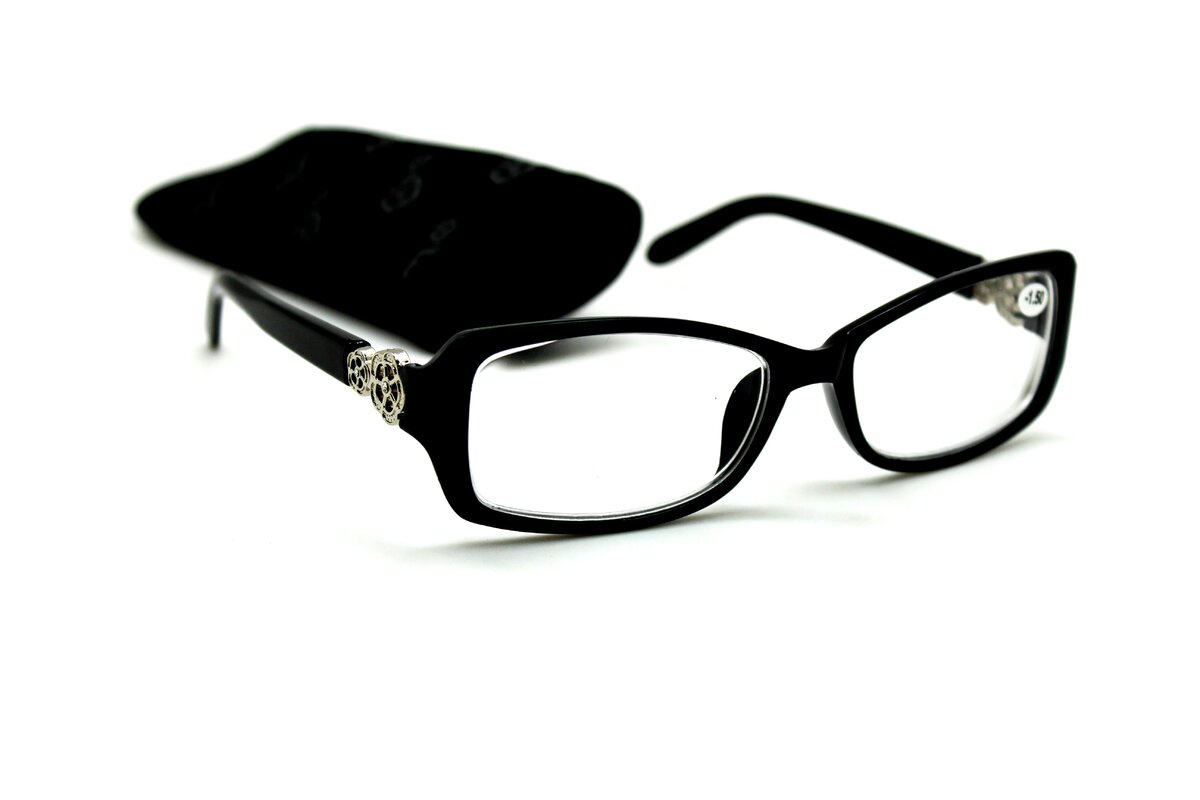 Готовые очки с футляром Okylar - 3117 black
