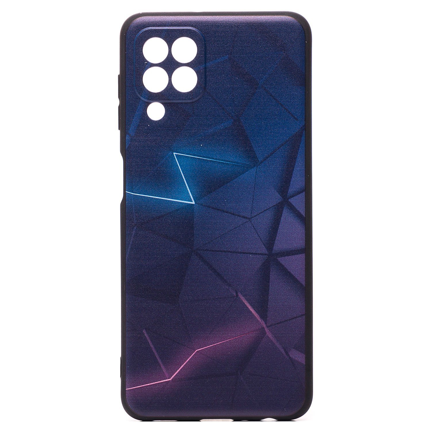 Чехол-накладка SC185 для "Samsung SM-A225 Galaxy A22 4G" (blue/light pink) (010)