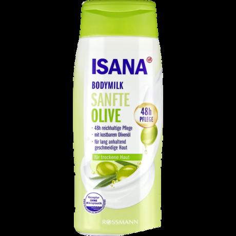 в наличии ISANA Bodymilk sanfte Olive, Исана Молочко для тела Олива для сухой кожи 400 г