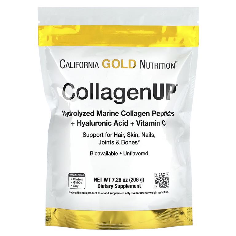 CollagenUP + Hyaluronic Acid + Vit C Коллаген California Gold Nutrition 5000 мг 206 г