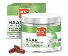 Merz Spezial Haar Vitamine Intense Kapseln 120 St, 71 g Витамины для волос Интенсивные, 120 капсул