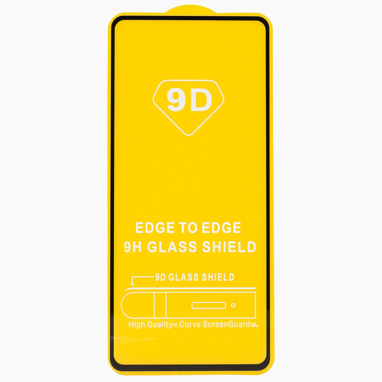 Защитное стекло Full Glue - 2,5D для "Xiaomi Redmi Note 9S/Redmi Note 9 Pro" (black) (тех.уп.) (20) (black)
