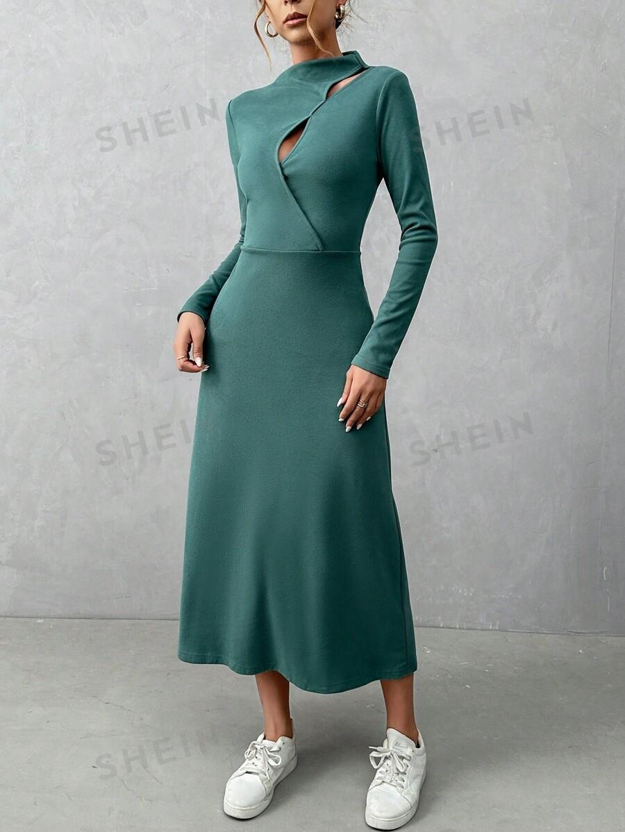 Платье SHEIN Essnce с длинными рукавами и открытой спиной АРТИКУЛ: sz2310264777044777